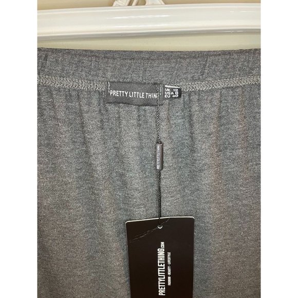 Basic Charcoal Grey Bandeau Midaxi Dress 8 - Picture 8 of 10